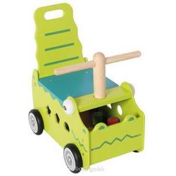 Im Toy Loop/duwwagen Krokodil - Groen